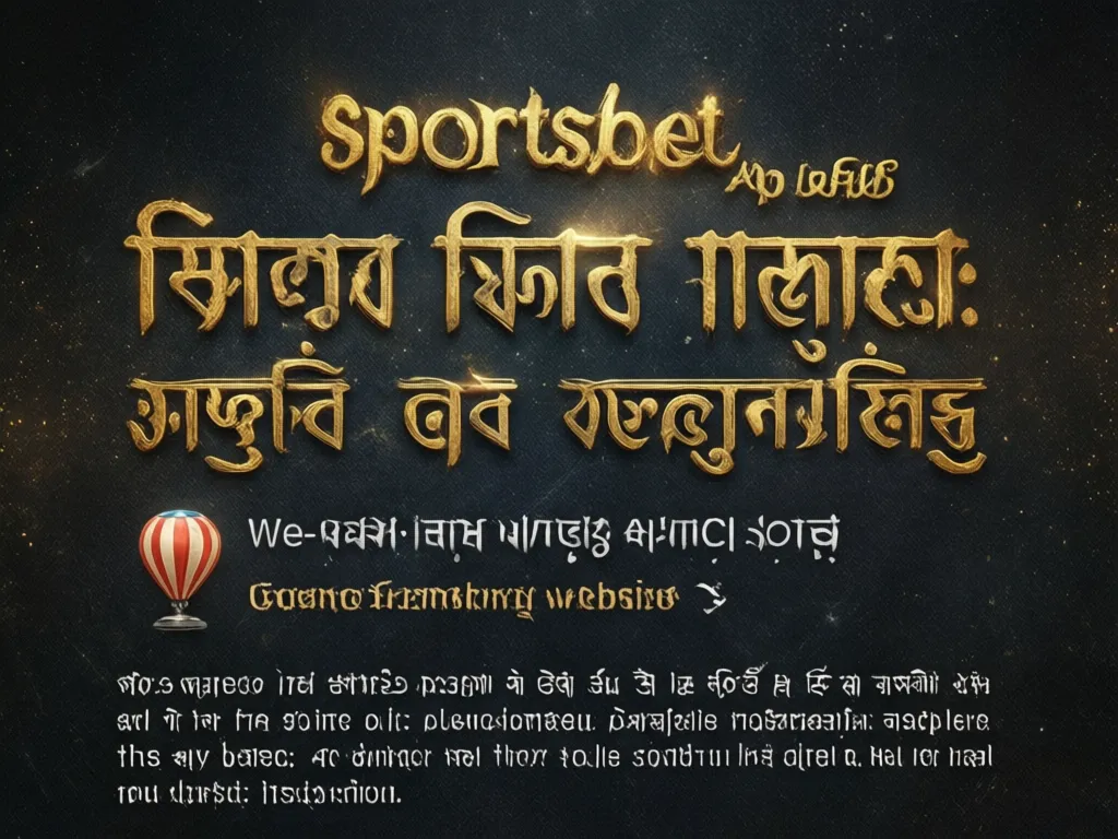 Sportsbet অ্যাপ ব্যবহারের নিয়মাবলী