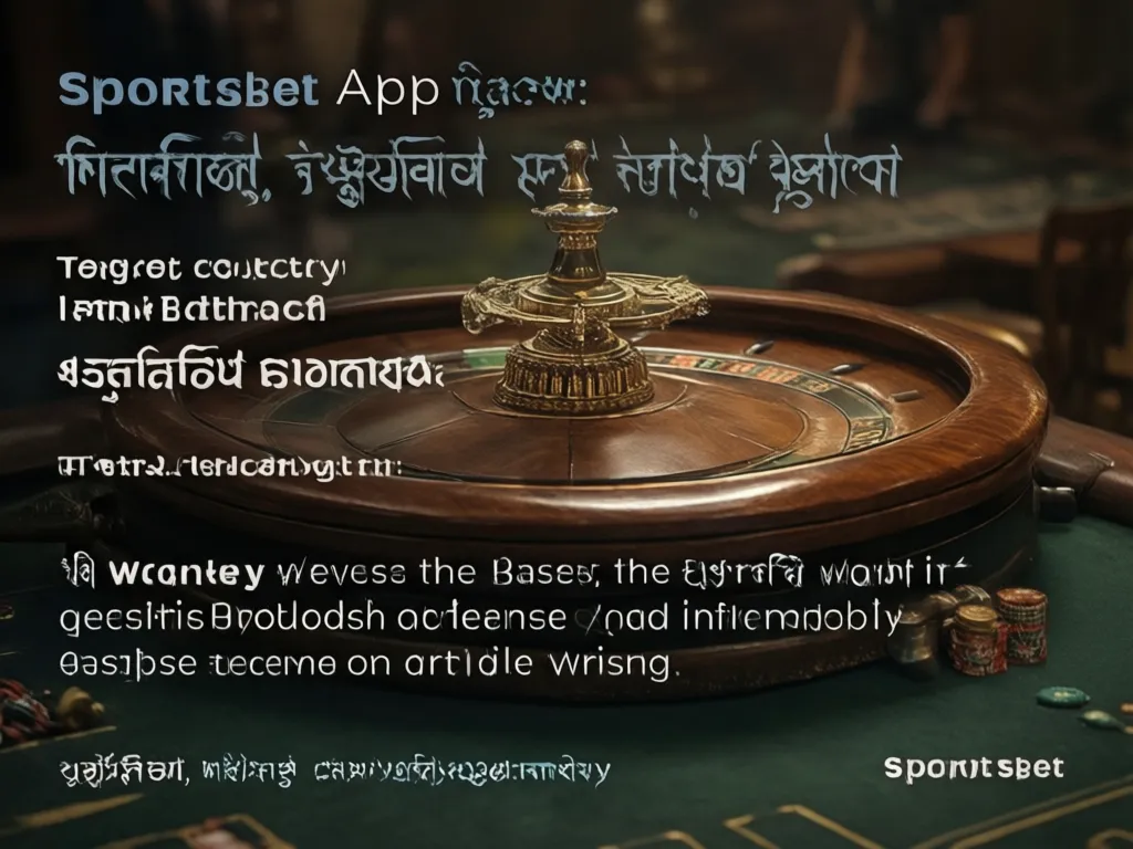 Sportsbet App রিভিউ এবং ফিচারসমূহ